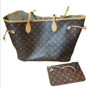 Unauthentic Neverfull Louis Vuitton bag - this is a copy of a Louis!